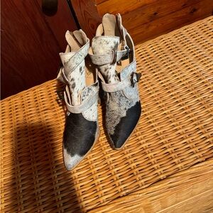 ALCALA'S BOOTS MATT COWHIDE BOOT